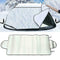 Windscreen Cover Car Window Screen Frost Dust Protector Aluminium Heavy W3Z3