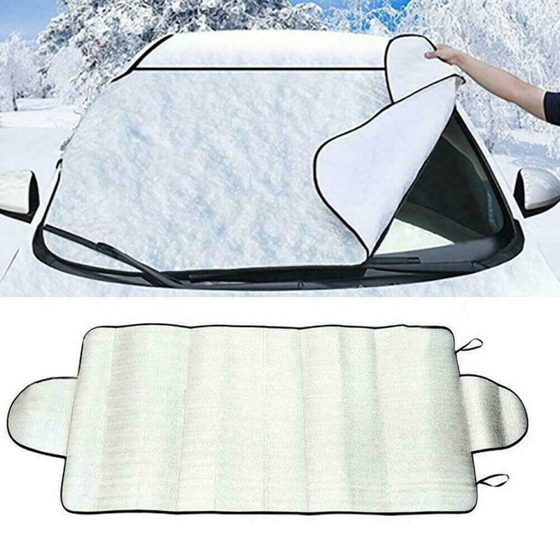 Windscreen Cover Car Window Screen Frost Dust Protector Aluminium Heavy W3Z3