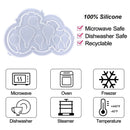 Flexible Silicone Picture Frames Mold DIY Personalized Crafts for Home Decors