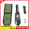 Outdoor Camping Shovel Carabiner Paracord Rope Set Garden Digging Spade EDC Tool
