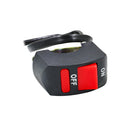 Motorcycle Handlebar Flameout Switch ON OFF Button Universal Moto Motor ATV Bike