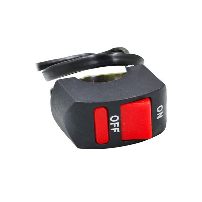 Motorcycle Handlebar Flameout Switch ON OFF Button Universal Moto Motor ATV Bike