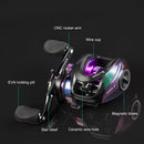 #A 8kg Max Drag 7.2/1 Low Profile Baitcasting Fishing Reel Metal Line Cup Wheel