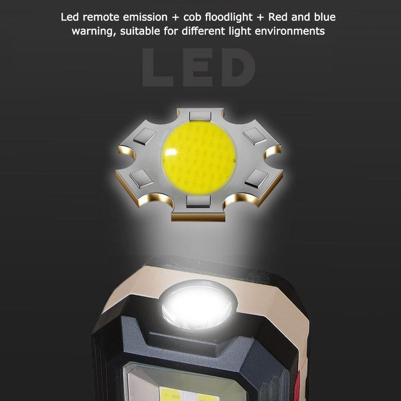 COB Rechargeable Magnetic Work Light Flashlight Camp Lantern (W560 Small)