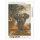 DIY 5D Elephant Full Drill Round Diamond Painting Embroidery Home Decor