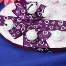 20pcs 25mm Metal Jingle Bells Christmas Hanging Decor Pet Pendant (White) Newly