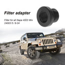 Fuel Filter Thread Adapter 5/8-24 to 1/2-20 Connector for NAPA 4003 WIX