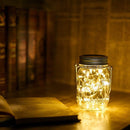 LED Solar Mason Jar Cap Lights Glass Bottle Lid String Lights Garden Decoration