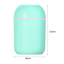 330ML Mini Ultrasonic Humidifier Silent USB Essential Oil Diffuser (Green)