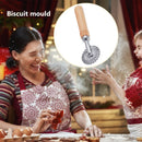 DIY Jiaozi Dumpling Skin Maker Mold Wooden Handle Kitchen Tool (B Roller)
