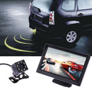 5"TFT LCD Color System Tft lcd Car Rearview Mirror with Monitor LED Night Visi