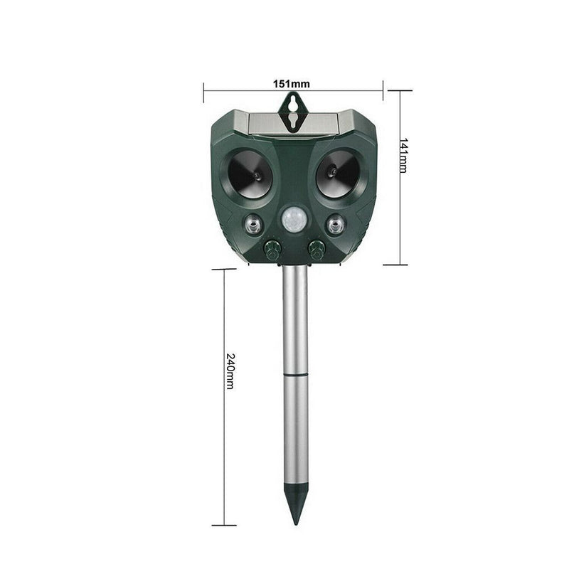 Dog Scarer Deterrent Mouse Repeller Pest Repellent Ultrasonic Animal Repeller