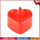 24pcs LED Tealight Candles Lamp Romantic Wedding Party Home Decor (Red)