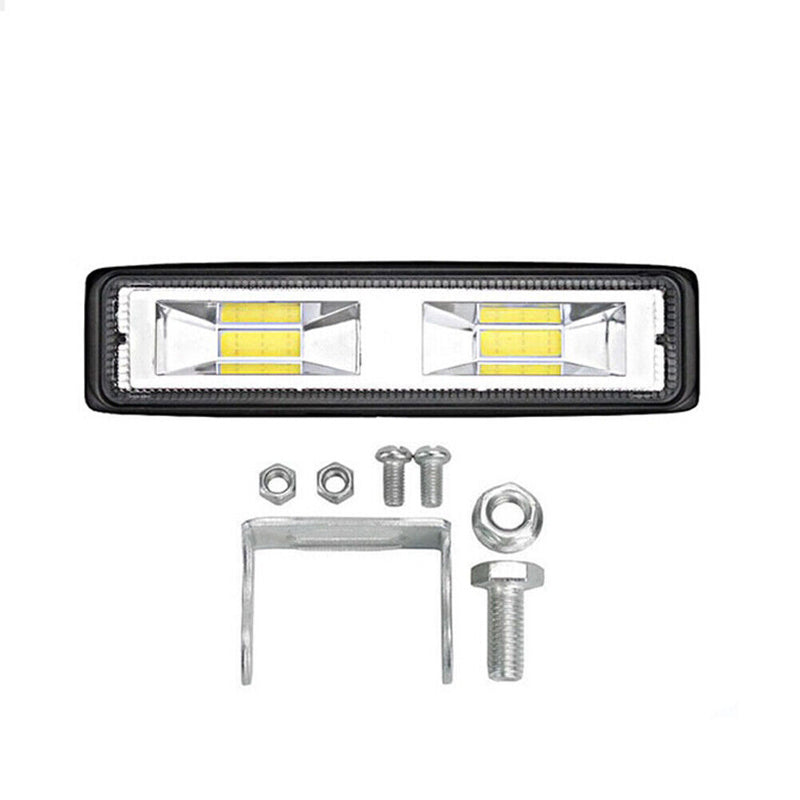 2pcs Car LED Work Light Headlights 48W 16LED Off Road Vehicle Spotlight