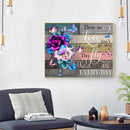 5D Diamond Painting DIY Flower Letter Full Round Drill Mosaic Art Picture Wall