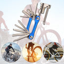 11 in 1 MTB Bike Repair Tools Kit Multifunctional Maintenance Tool (Blue) Newly