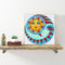 5D Part Special Shaped Drill Luminous Diamond Painting Sun God Art (GT105)
