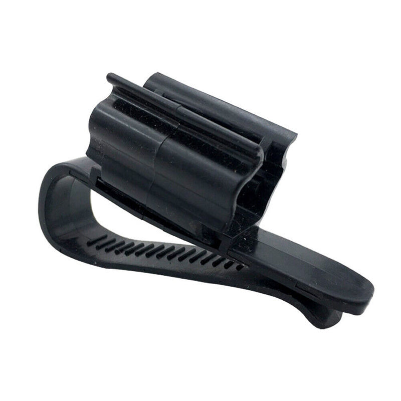 Aquarium Filtration Water Pipe Bucket Clip Tube Flow Control Clamp (Black) Newly