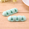 Mini Adhesive Ethernet Charging Data Earphone Cable Organizer Tool(Green)