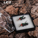 Crank Treble Hooks Bionic Bait Brown Caddis Woolly Worm Fly Trout Fishing Lures