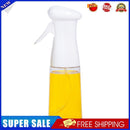 PET Olive Oil Spray Bottle Vinegar Gravy Dispenser Mist Sprayer (White)