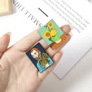 Accessories Costume Jewelry Van Gogh Brooch Enamel Badge Van Gogh Kwai Pin