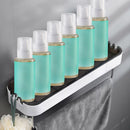 Adhesive Bathroom Shelves Organizer Shampoo Rack Bar Storage Rack Towel Shelf
