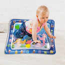 Inflatable Baby Pat Mat Early Education Water Play Mat (Square Mermaid) Newly