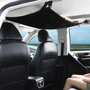Adjustable Car Ceiling Grab Handle Storage Net Bag Drawstring Sundries Organizer