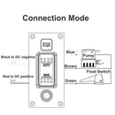 Pumps Control Panel ON-OFF-ON 12-24V Deck Cleaning Bottom Pump Switch Panel