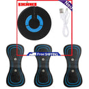 Electromagnetic Wave Leg Massager Mini Muscle Cervical Massager for Pain Relief