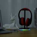 RGB Gaming Headphone Stand Desk Display Holder Luminous Hanger for Gamer PC