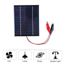 Outdoor Portable DIY Solar Cells Charger 136x110MM for 9-12V Battery Chargi