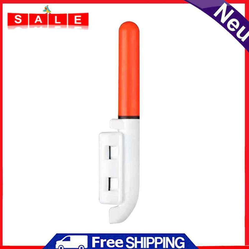 Night Fishing Rod Tip Alert LED Induction Fish Bite Alarms Light (Red S)