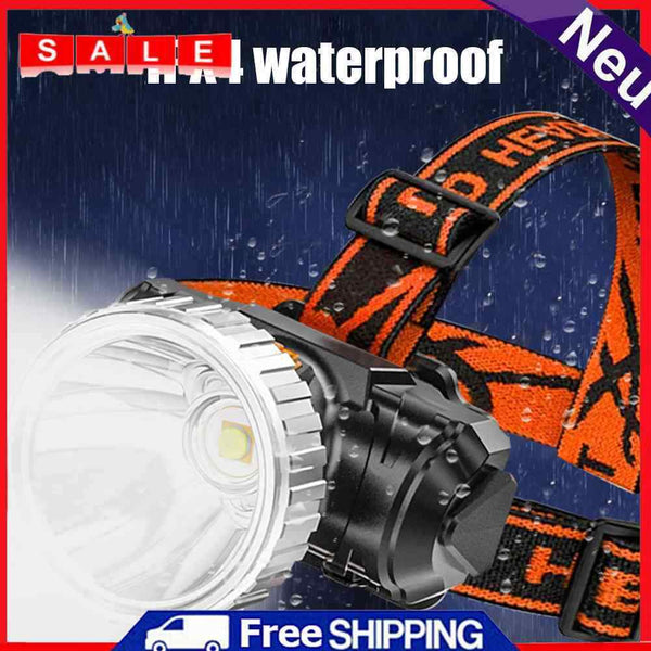 Powerful Headlamp USB Rechargeable Waterproof Headlamp for Camp
