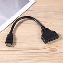 HDMI-compatible Splitter 1080P Video HDMI-compatible Switcher 1X2 Split 1 in 2 O