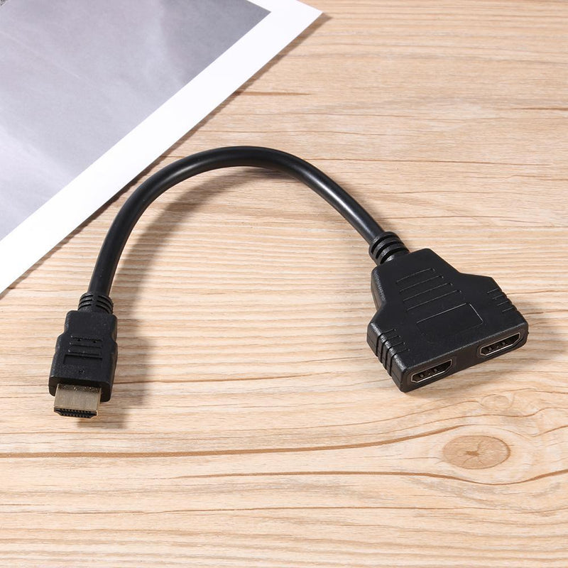 HDMI-compatible Splitter 1080P Video HDMI-compatible Switcher 1X2 Split 1 in 2 O
