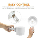 Cordless Electric Flour Sieve Battery Operated Sifters Hand-Held White X0B9