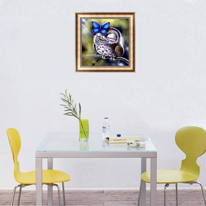 5D Full Drill DIY Diamond Painting Animal Cross Stitch Embroidery Decor Newly