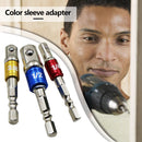 3pcs Hex Drill Bit Socket Adapter Electric Impact Driver Conversion Bar Newly