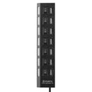 USB Hub 480Mbps High Speed Multi USB 2.0 Splitter Power Cable Expander Adapter