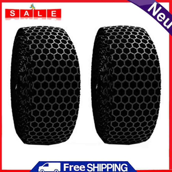 2pcs Honeycomb Adhesive Handlebar Strap Road Riding Bicycle Bar Grips Wrap Tape