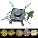 Portable Gas Camping Stoves Butane Propanes Burners Outdoor Picnic Z7H1 B9E1