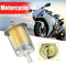 1*Motorcycle Inline Gas Petrol Fuel Filter 3/8" Pipe Accessories N9H4 Y8C1 V5V6