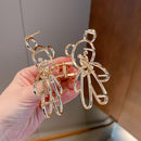 Accessories Metal Hairgrip Women's Hair Claws Large Shark Clip Cute Cartoon