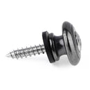 10pcs Electric Acoustic Guitar Strap Lock Buttons Bass Strap Buckle(Black) Newly