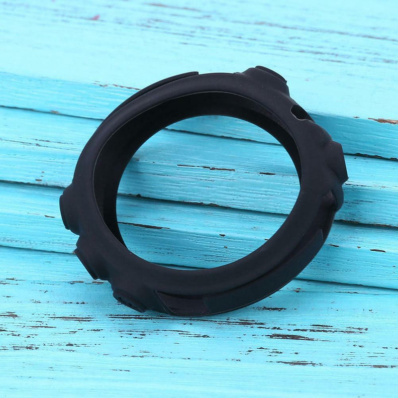 Silicone Case Cover for Garmin Fenix 3 HR Quatix 3 Tactix Bravo(Black)