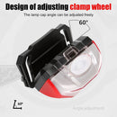 XPE LED Headlamp Wave Induction 500lm Waterproof Headlight for Camping Fishing