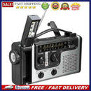 Portable Solar Powered Hand Crank Radio AM FM SW1 SW2 Multi-band Emergency
