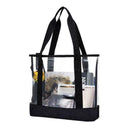 Women Transparent Tote PVC Bag Shopping Travel Waterproof Casual H5V8 Lady U9P6